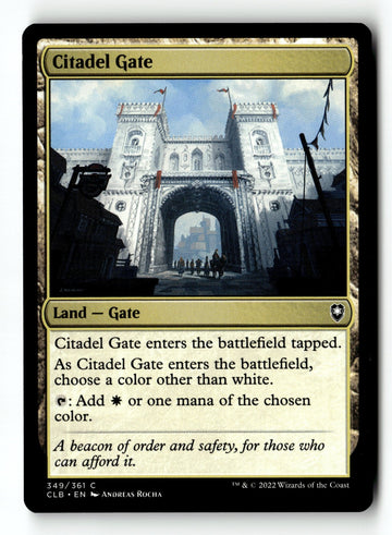 MTG Citadel Gate Battle for Baldur's Gate LP Magic The Gathering
