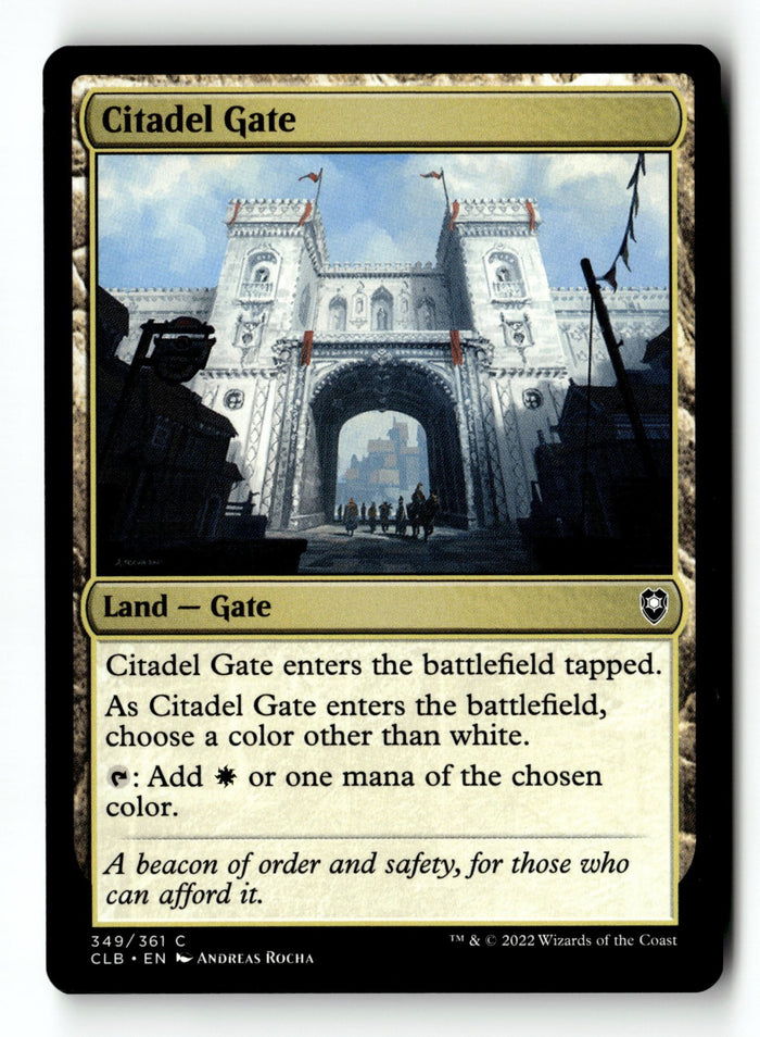 MTG Citadel Gate Battle for Baldur's Gate LP Magic The Gathering