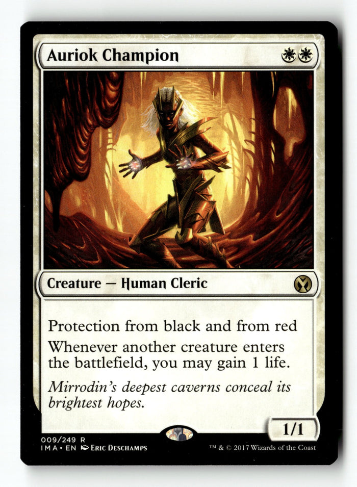 MTG Auriok Champion Iconic Masters LP Magic The Gathering