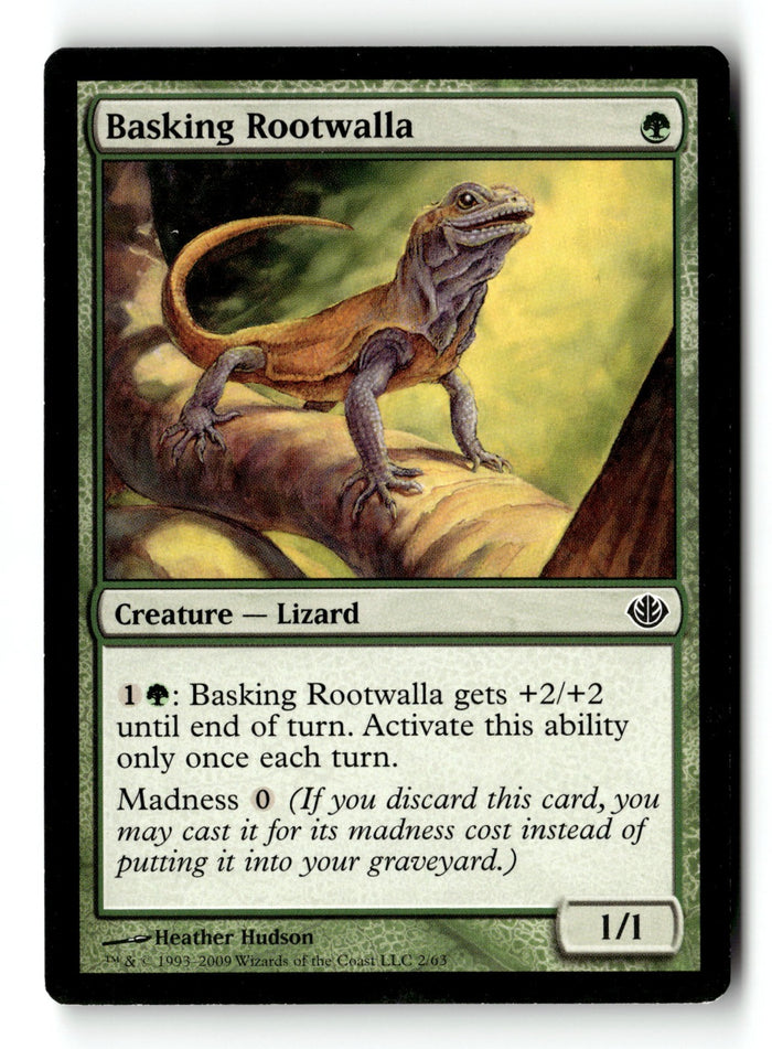 MTG Basking Rootwalla Duel Decks: Garruk vs. Liliana LP Magic The Gathering