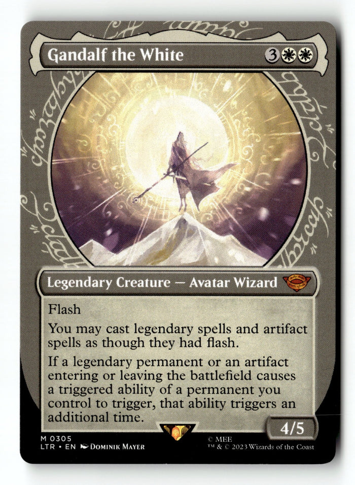 MTG Gandalf the White (Showcase) The Lord of the Rings LP Magic The Gathering