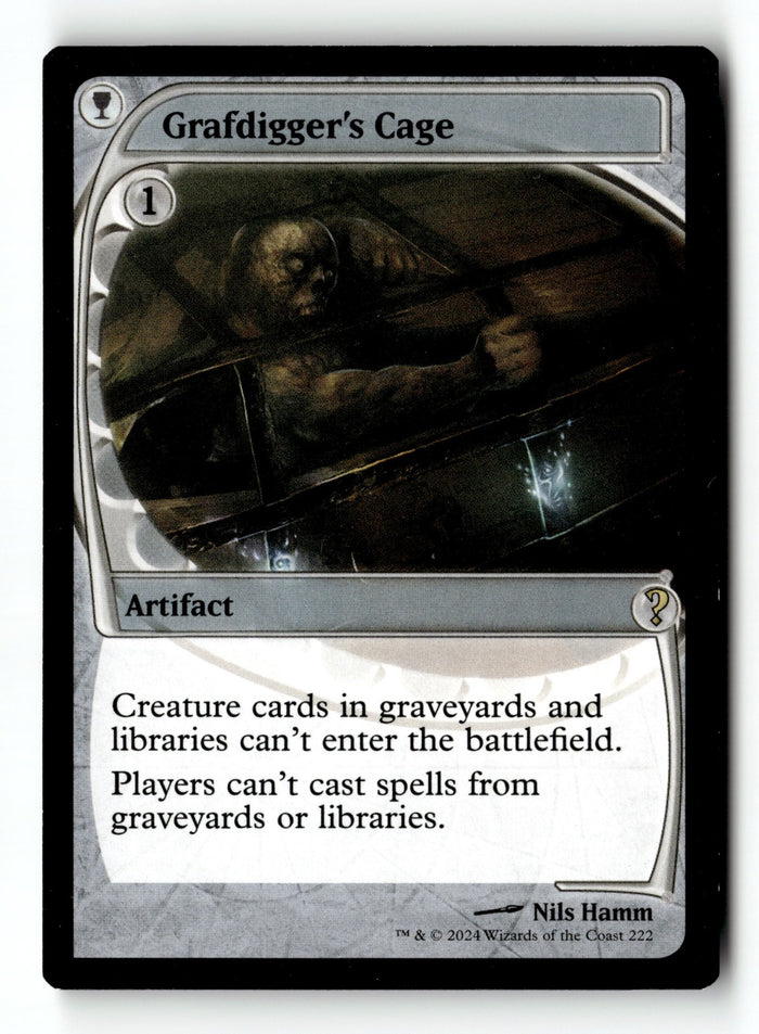MTG Grafdigger's Cage (Future Sight) Mystery Booster 2 LP Magic The Gathering