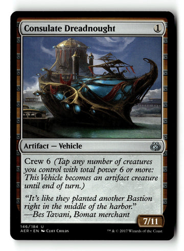 MTG Consulate Dreadnought Aether Revolt LP Magic The Gathering