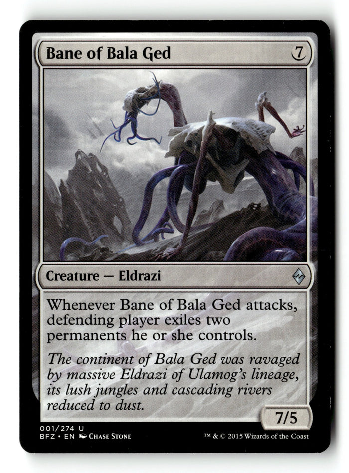 MTG Bane of Bala Ged Battle for Zendikar LP Magic The Gathering
