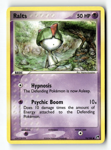 Pokemon Card Ralts LP Dragon Frontiers 60/101
