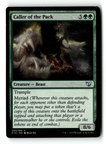 MTG Caller of the Commander 2015 LP Magic The Gathering