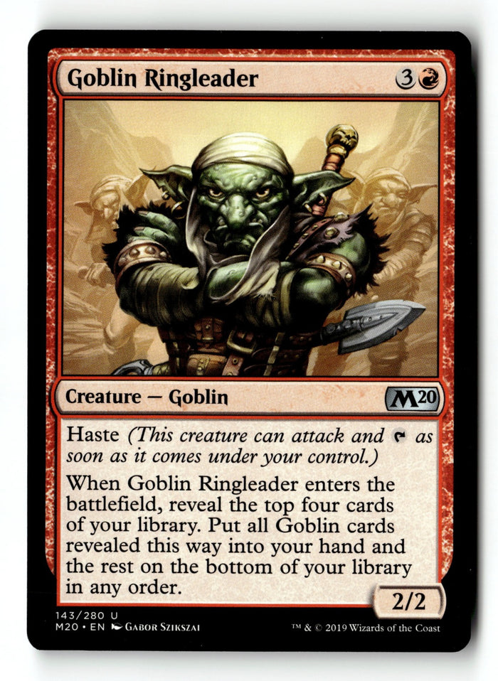 MTG Goblin Ringleader Core Set 2020 LP Magic The Gathering