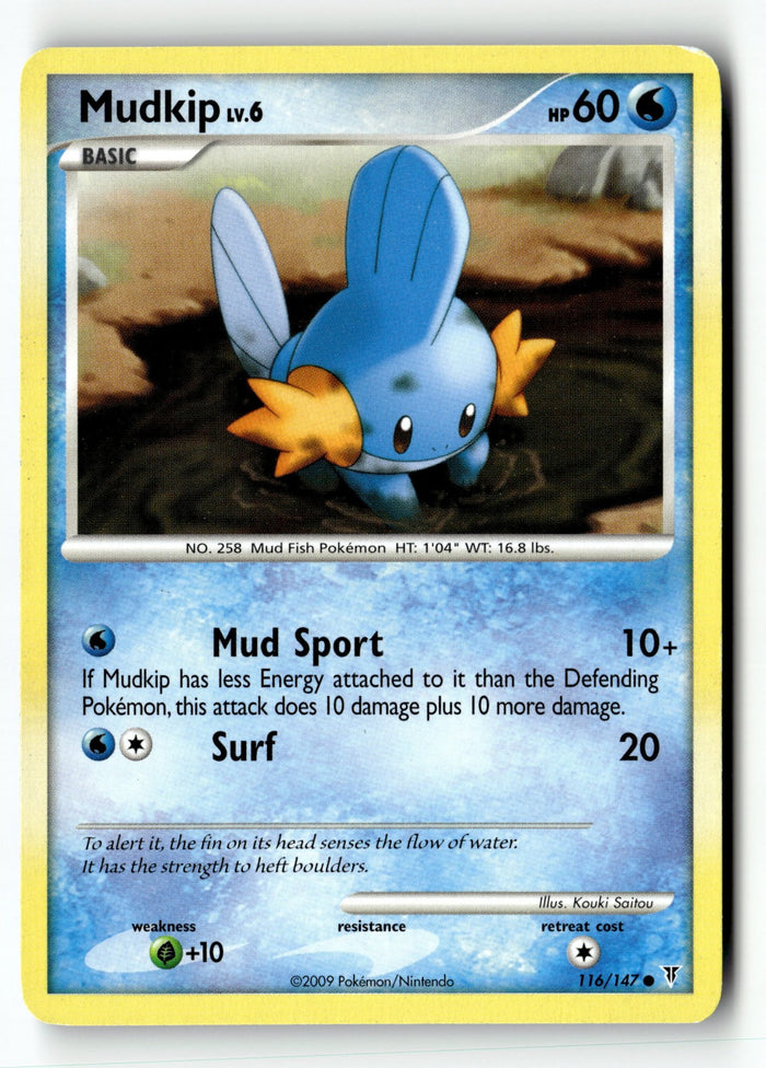 Pokemon Card Mudkip LP Supreme Victors 116/147