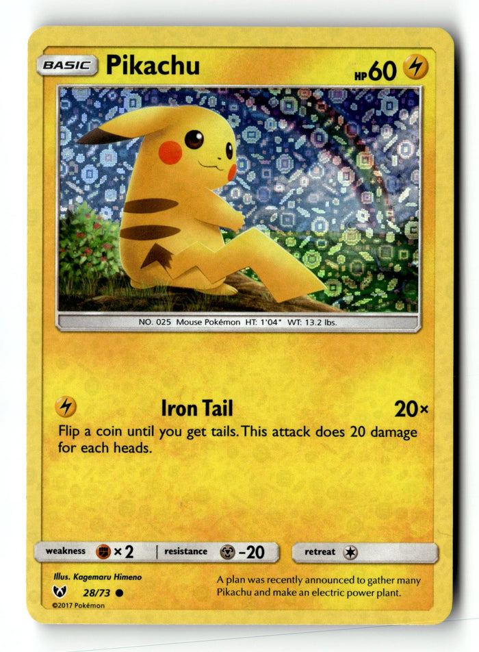 Pokemon Card Pikachu - General Mills Holo LP  028/073