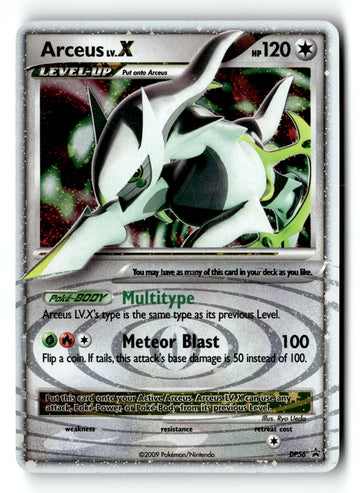 Pokemon Card Arceus LV.X Holo LP DP Black Star Promos DP56
