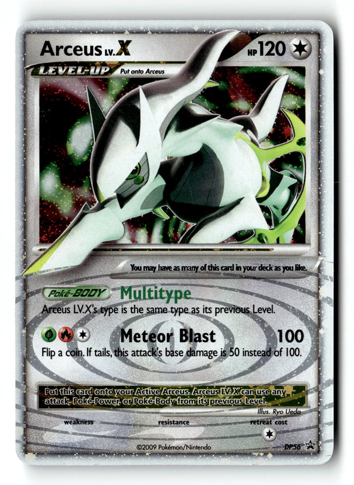 Pokemon Card Arceus LV.X Holo LP DP Black Star Promos DP56