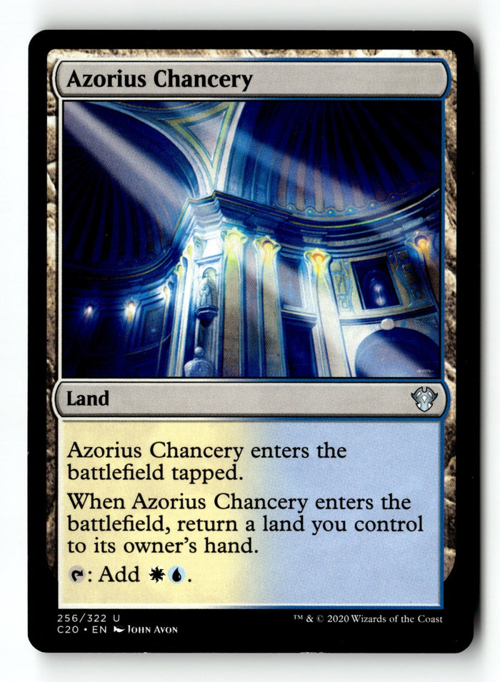 MTG Azorius Chancery Commander 2020 LP Magic The Gathering