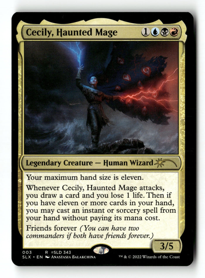 MTG Cecily, Haunted Mage SLX Cards LP Magic The Gathering