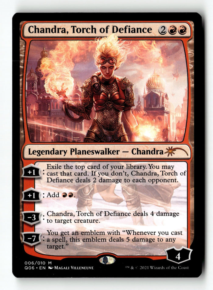 MTG Chandra, Torch of Defiance Promo LP Magic The Gathering
