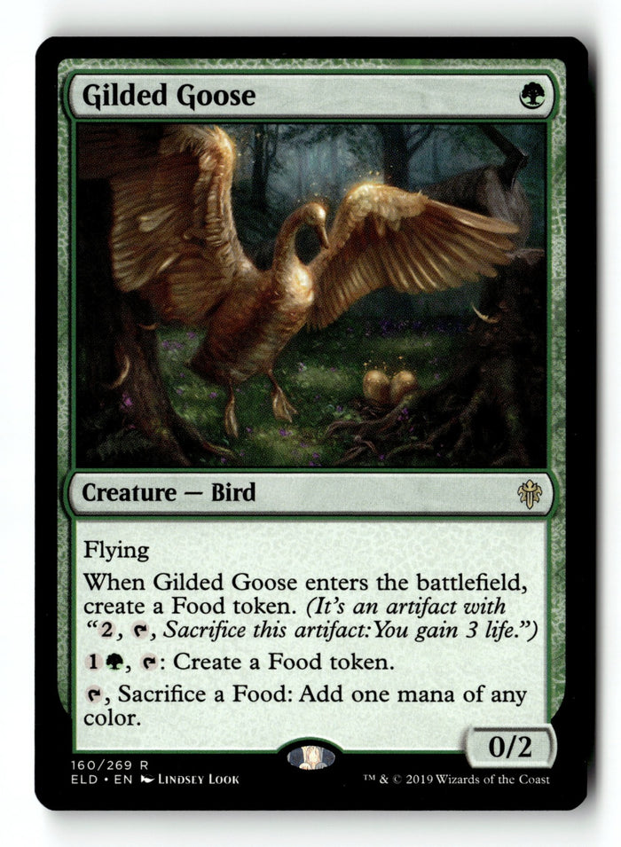 MTG Gilded Goose Throne of Eldraine LP Magic The Gathering