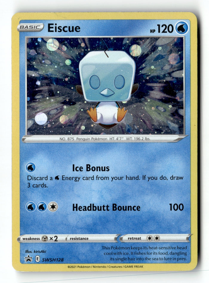 Pokemon Card Eiscue - Holo LP SWSH: Sword & Shield Promo Cards SWSH128