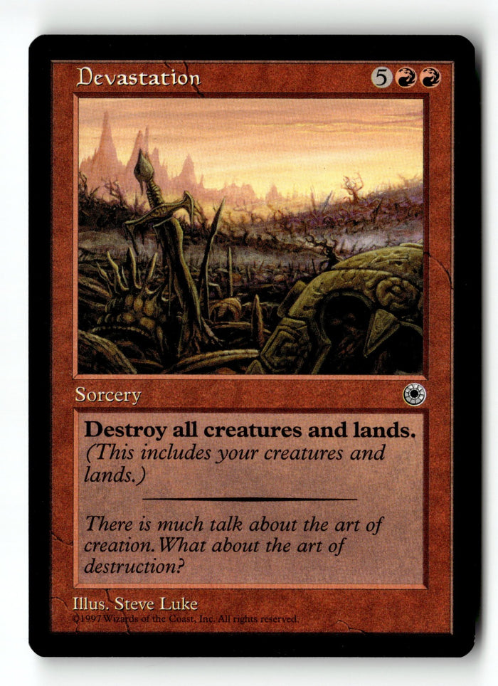MTG Devastation Portal LP Magic The Gathering