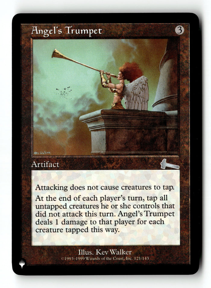 MTG Angel's Trumpet Urza's Legacy LP Magic The Gathering
