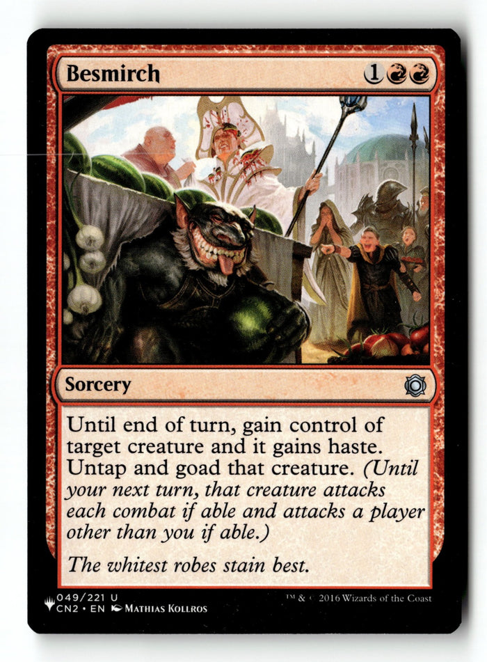 MTG Besmirch Conspiracy: Take the Crown LP Magic The Gathering