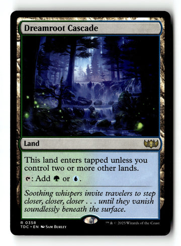 MTG Dreamroot Cascade Commander: Tarkir: Dragonstorm LP Magic The Gathering