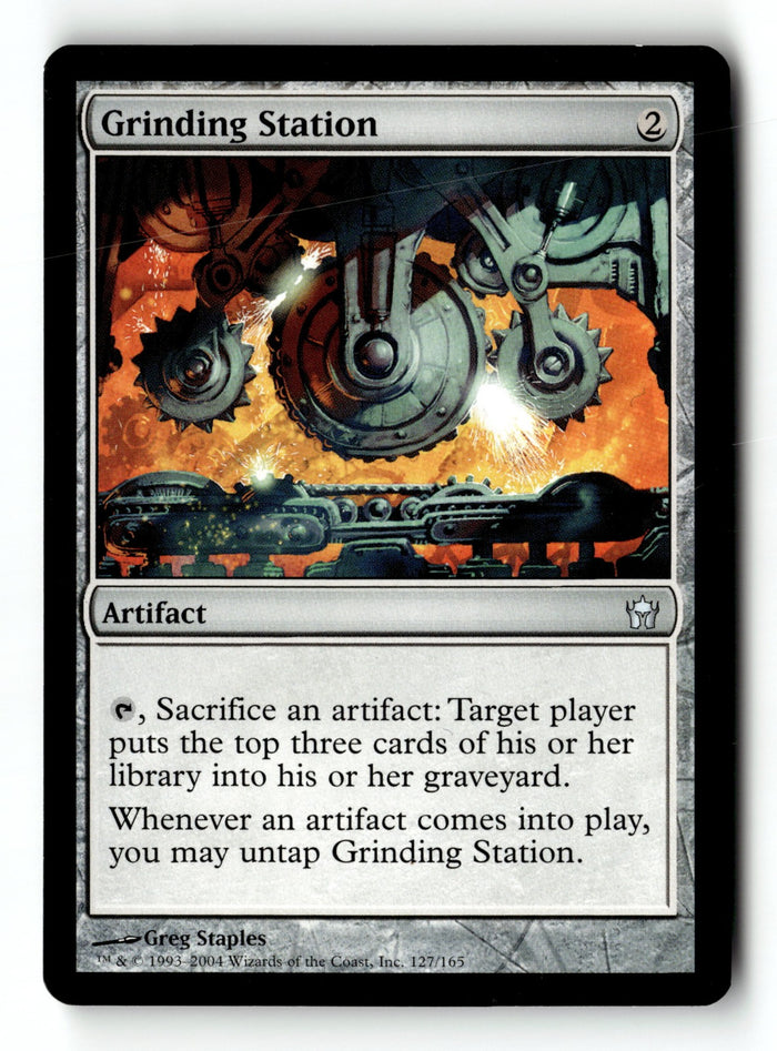 MTG Grinding Station Fifth Dawn LP Magic The Gathering