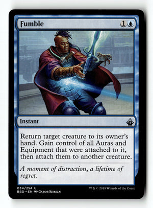 MTG Fumble Battlebond LP Magic The Gathering