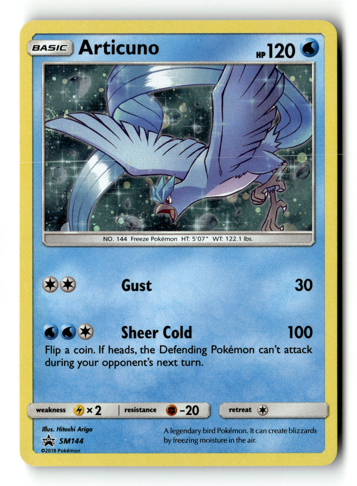 Pokemon Card Articuno - Holo LP SM Promos Promo SM144