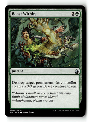 MTG Beast Within Battlebond LP Magic The Gathering