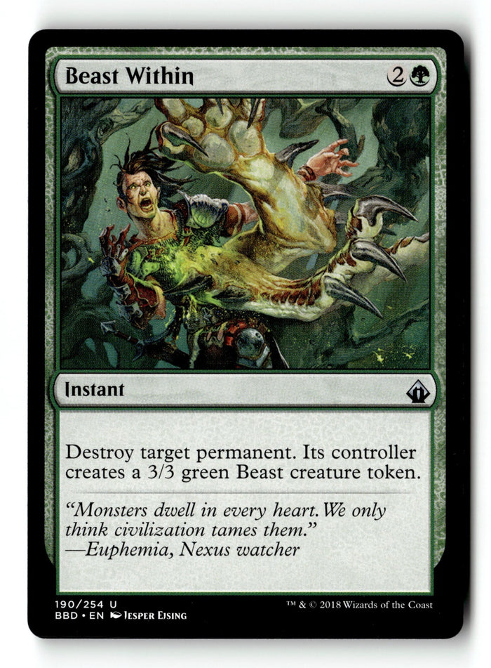 MTG Beast Within Battlebond LP Magic The Gathering