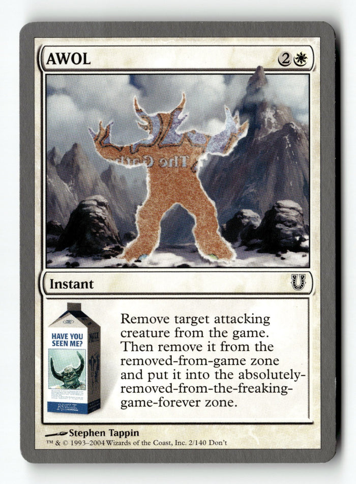 MTG AWOL Unhinged LP Magic The Gathering