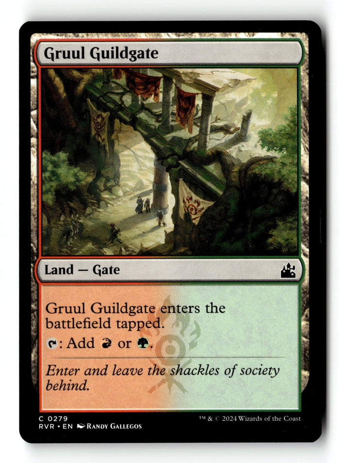 MTG Gruul Guildgate Ravnica Remastered LP Magic The Gathering