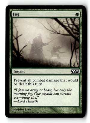 MTG Fog Magic 2014 (M14) LP Magic The Gathering