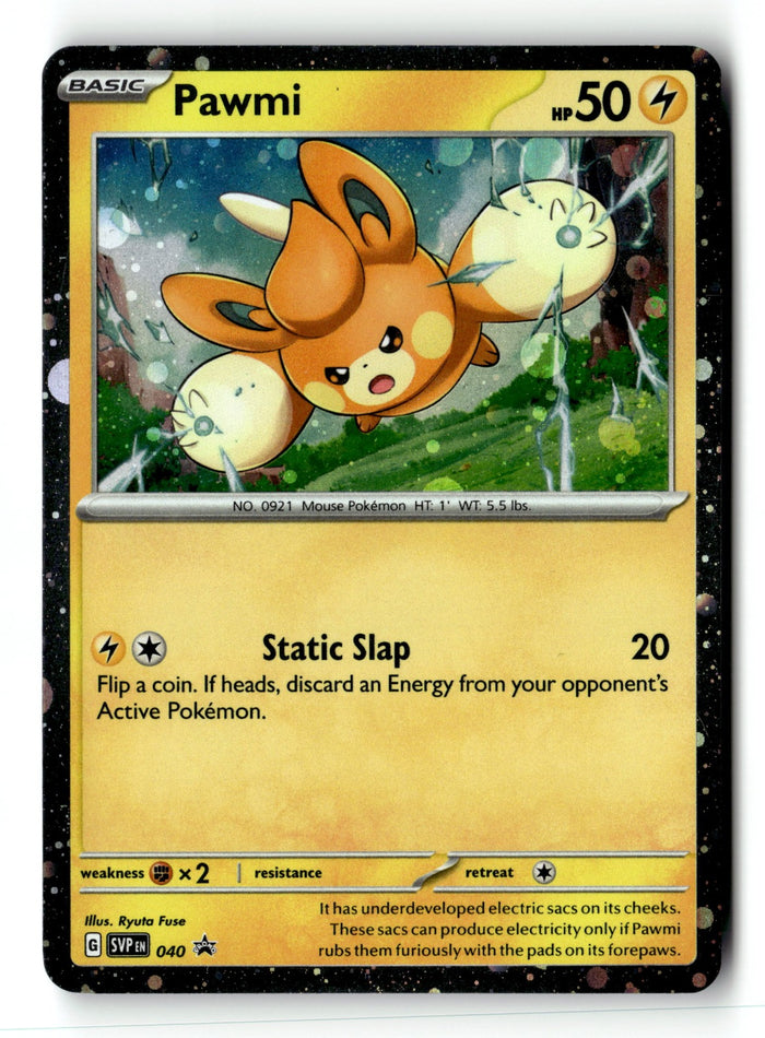 Pokemon Card Pawmi - Holo LP SV: Scarlet & Violet Promo Cards 040