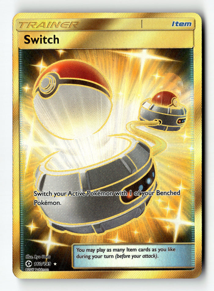 Pokemon Card Switch Holo LP Crimson Invasion 160/149