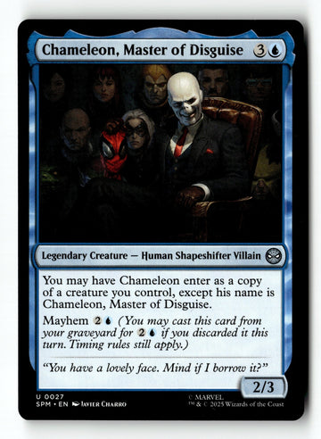 MTG Chameleon, Master of Disguise Marvel's Spider-Man LP Magic The Gathering