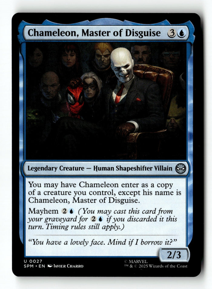 MTG Chameleon, Master of Disguise Marvel's Spider-Man LP Magic The Gathering