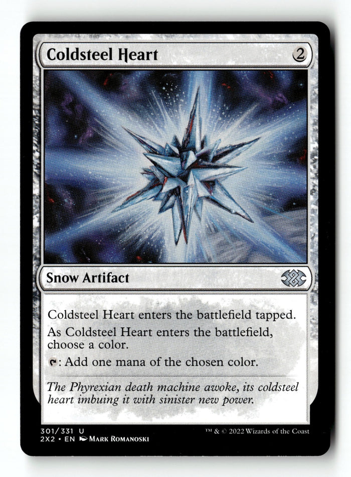 MTG Coldsteel Heart Double Masters 2022 LP Magic The Gathering