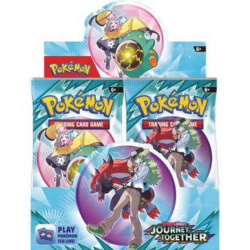 Pokémon TCG: Scarlet & Violet—Journey Together Booster Display Box (36 Packs) (back)