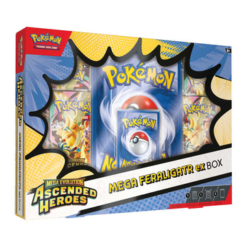 Pokémon TCG: Mega Evolution—Ascended Heroes Mega Feraligatr ex Box