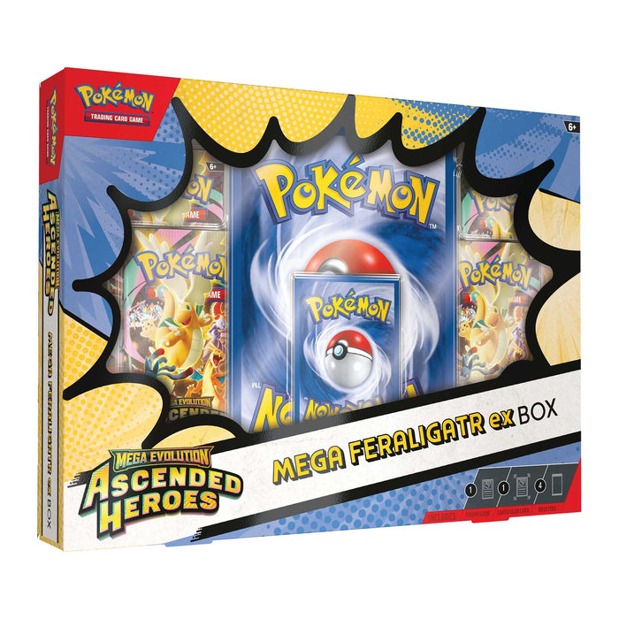 Pokémon TCG: Mega Evolution—Ascended Heroes Mega Feraligatr ex Box