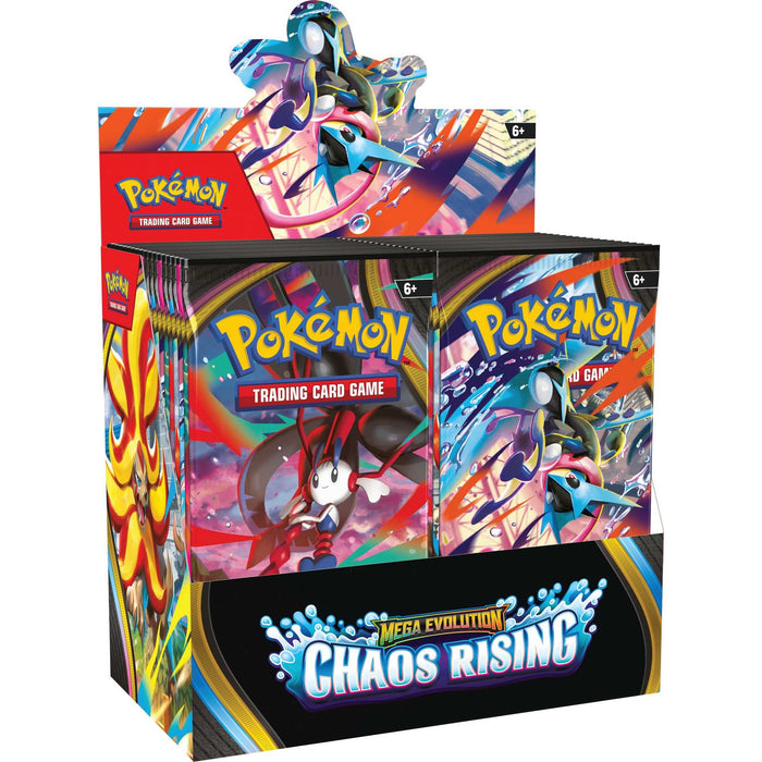 Pokémon TCG: Mega Evolution—Chaos Rising Booster Display Box (36 Packs)