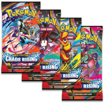 Pokémon TCG: Mega Evolution—Chaos Rising Booster Display Box (36 Packs) (back)