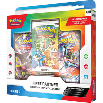Pokémon TCG: First Partner Illustration Collection—Series 3 (back)
