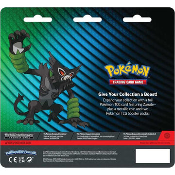 Pokémon TCG: Mega Evolution 2-Pack Blister – Zarude (back)