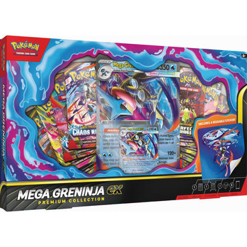 Pokémon TCG: Mega Greninja ex Premium Collection (back)