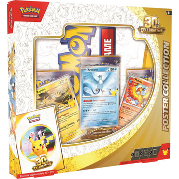 Pokémon TCG: 30th Celebration Poster Collection (back)