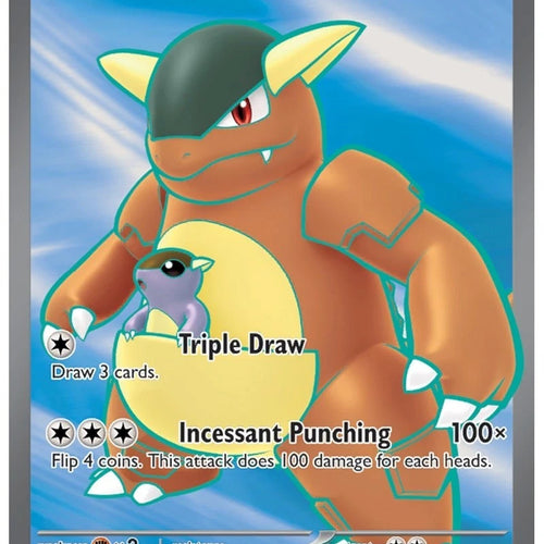 Pokemon Card Kangaskhan ex 190/165 Ultra Rare Pokemon 151 Near Mint