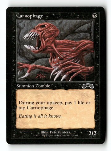 MTG Carnophage Exodus LP Magic The Gathering