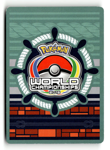 Pokemon Card Blastoise World Championships LP Plasma Blast 16/101 (back)