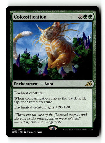 MTG Colossification Ikoria: Lair of Behemoths LP Magic The Gathering